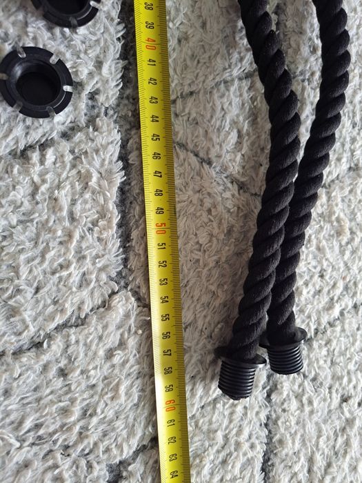 Rączki Paski linki 60cm obag o-bag torby sznur czarny