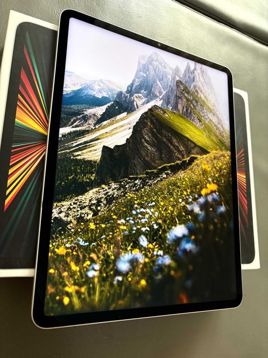 JAK NOWY iPad Pro 12,9" 5gen M1 256GB wifi srebrny BATERIA 100%