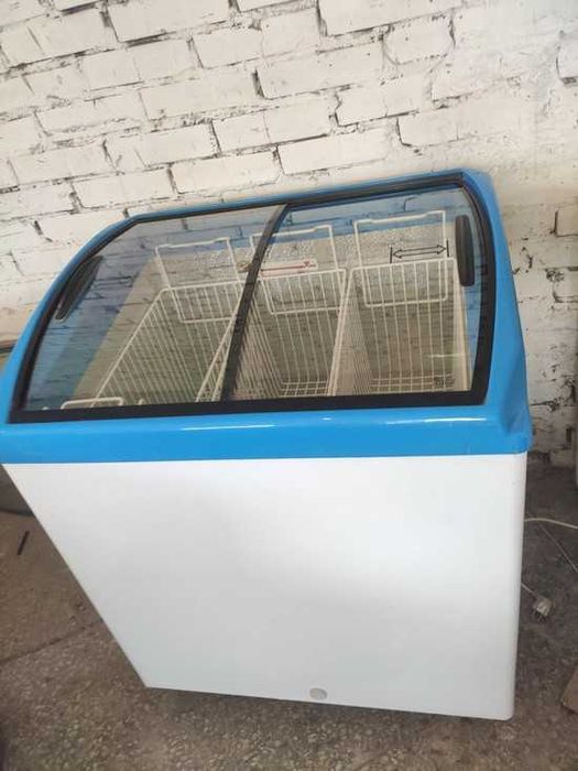 Стан ідеал! Морозильний лар Italfrost -16 -23С Світлосині. Розсрочка!