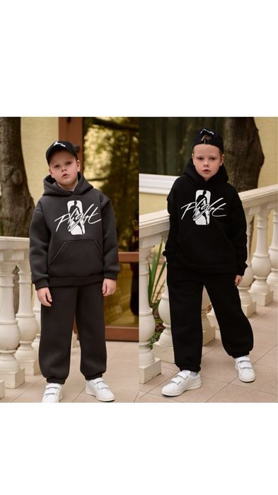 Теплий спортивний костюм з флісом на хлопчика 128 134 140 146 152