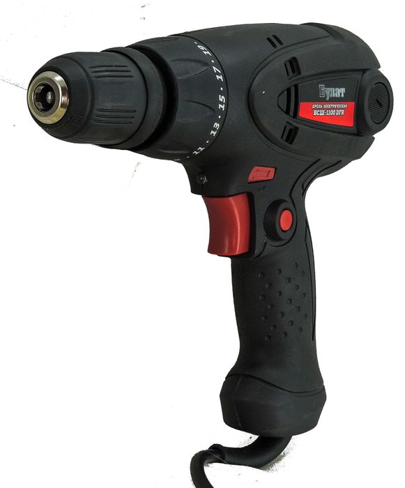 Шуруповерт сетевой Булат БСШ-1100 DFR патрон съемный мережний