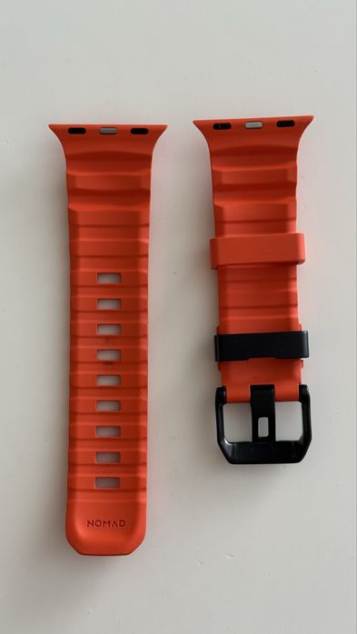 Pasek Nomad Apple Watch 44 45 49 Rocky Point Magma