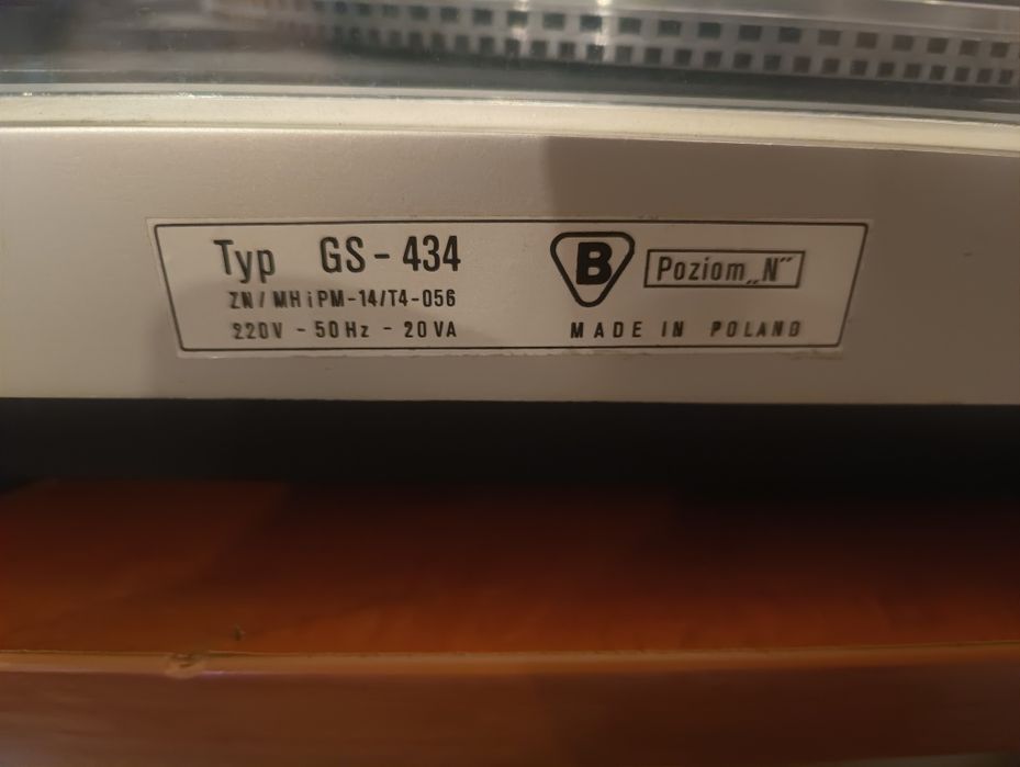 UNITRA fonica Gs 434 Bernard adapter