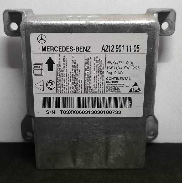 Centralina Airbag A2129011105 - MERCEDES-BENZ E-CLASS