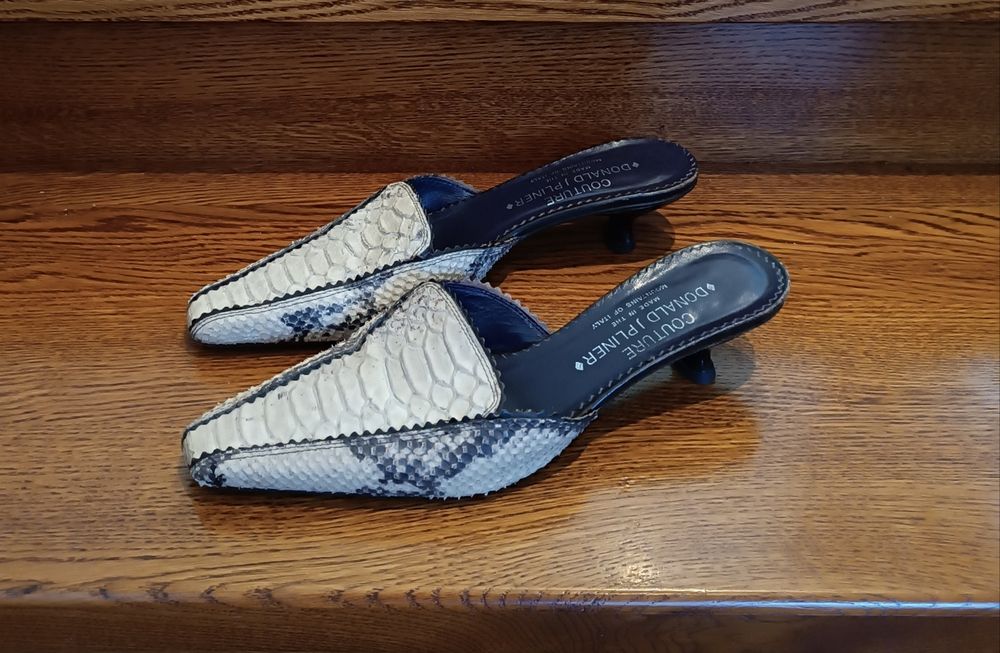 Luksusowe Buty Donald J Pliner Couture Moira Skórzane r. 39.5