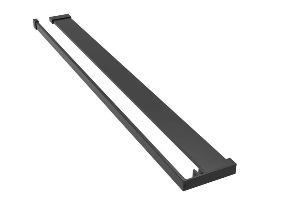 Elegancka półka do szyby prysznicowej 80cm