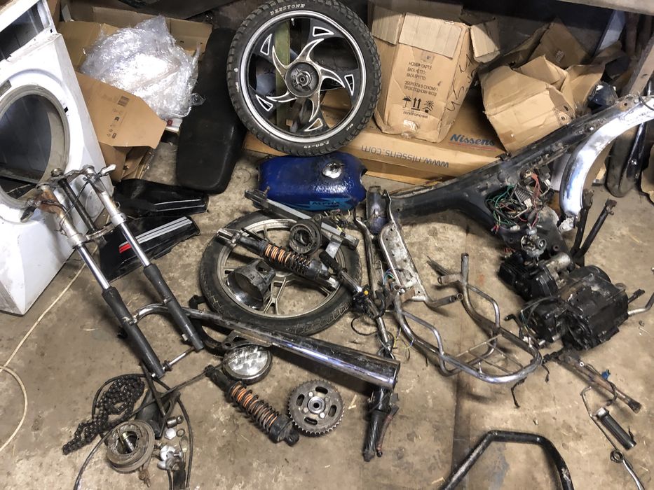 Мотор альфа 110куб, запчастини альфа, продам все що на фото, мотор 110