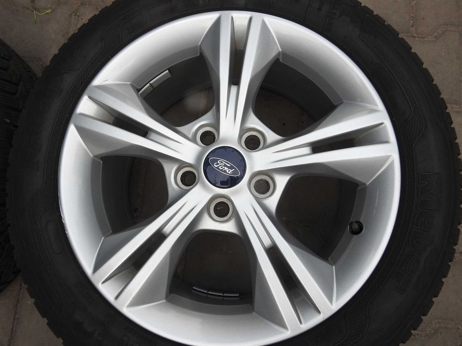 4x Alufelgi 16'' 5x108 FORD O.M. 7J ET50 Piasta 63,4 mm TPMS
