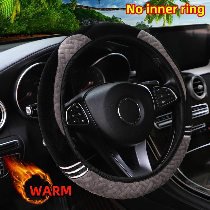 Pokrowiec na kierownicę pluszowy miś