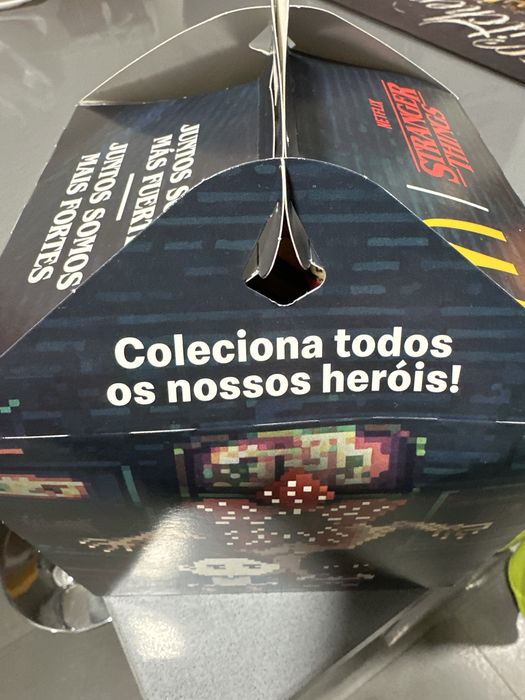 Bonecos Stranger Things do Mcdonalds
