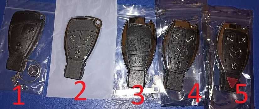 Carcaça chave Mercedes