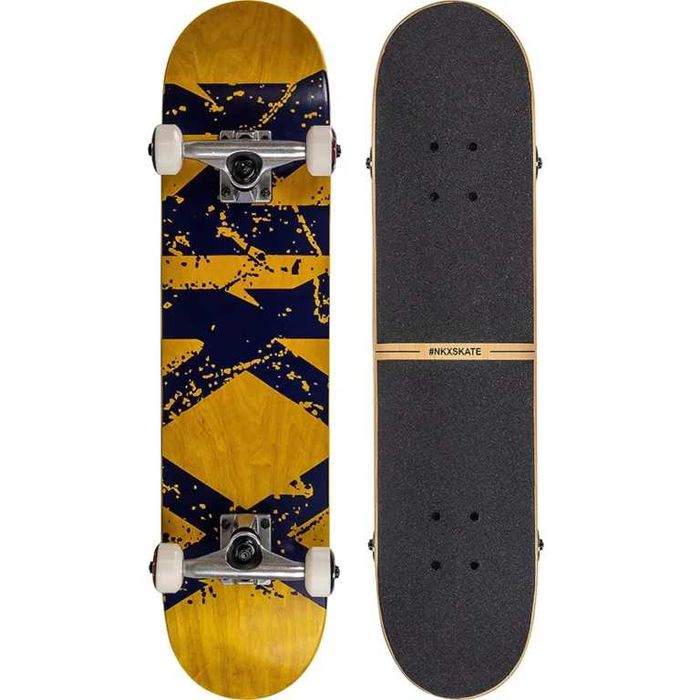 Deskorolka NKX Blue/Gold 7″