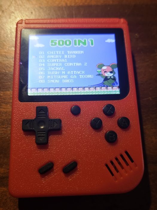 Consola RETRO 500 jogos.
