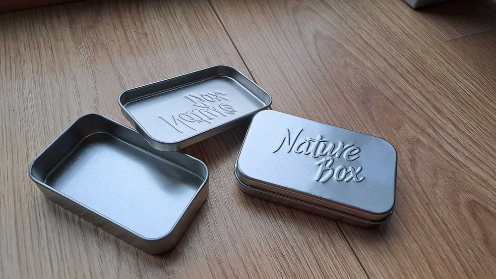 Metalowa mydelniczka podróżna Nature Box