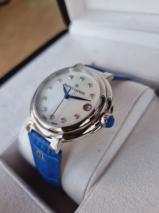 Maurice Lacroix Fiaba FA1007 z diamentami