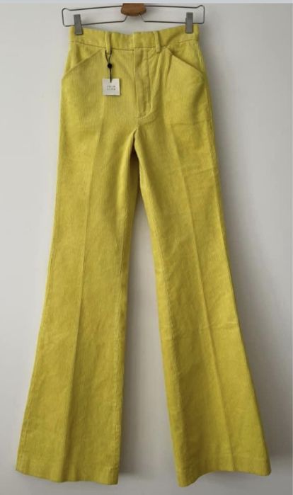 Massimo Dutti spodnie sztruksowe roz 34