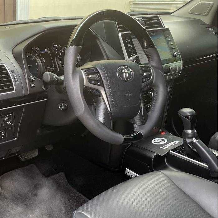 Руль Toyota Land cruiser Prado 150/Land cruiser 200 16+ черный лак