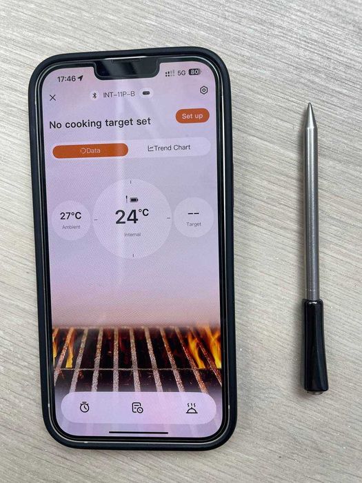 termometr Inkbird INT-11X-B Termometr z sondą kuchenny, Bluetooth 3027
