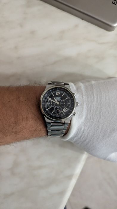 Часы Casio edifice ef 500, годинник касіо хронограф