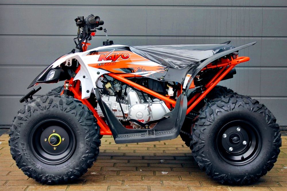 Kayo AT125 quad 125cc – nowy, raty, terenowe koła, sportowy -10%