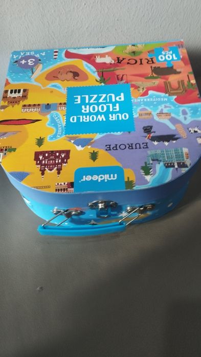 Пазл у валізі MiDeer Карта Світу Our world floor puzzle