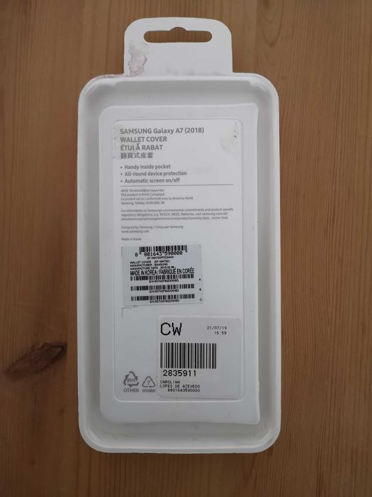 Capa rígida Samsung Galaxy A7