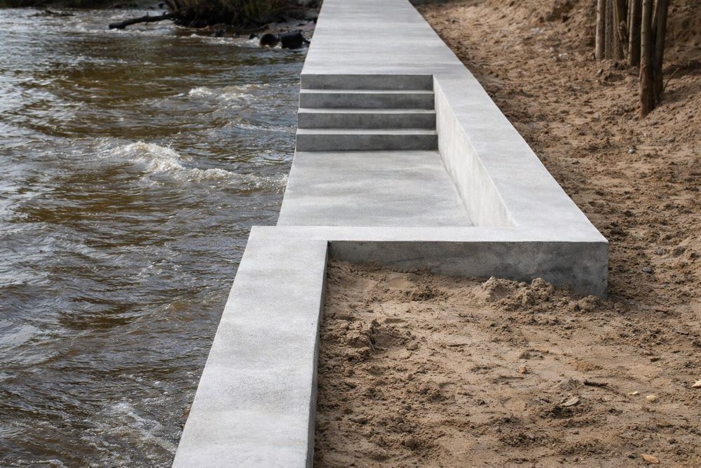 Берегоукріпоення/шпунт пвх, бетонний шпунт, габіон, бутовий камінь