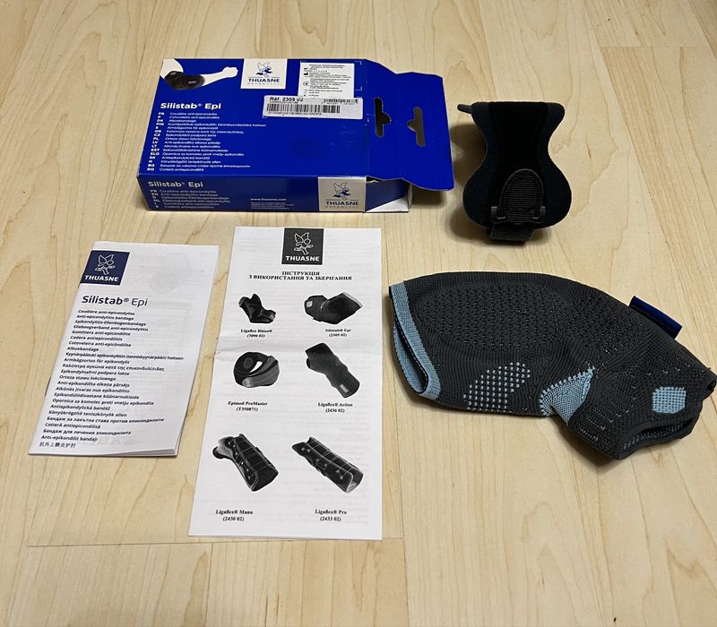 Бандаж Thuasne Silistab Epi  розмір 1 для лікування епікондиліту