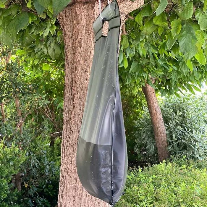 Prysznic Turystyczny Podgrzewany Solarny Kempingowy Biwakowy Polowy 20