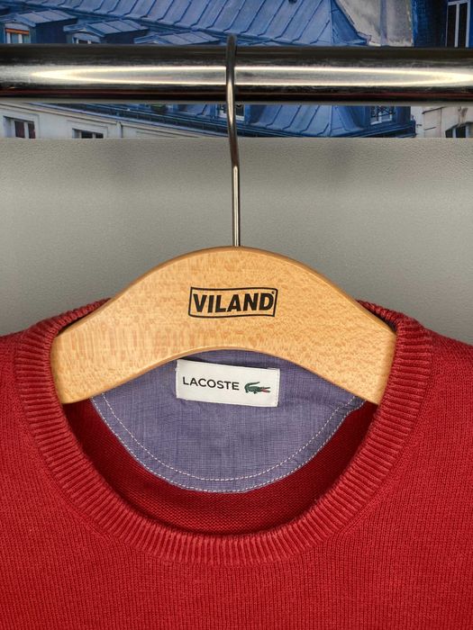 Свитер Lacoste с культовым крокодилом