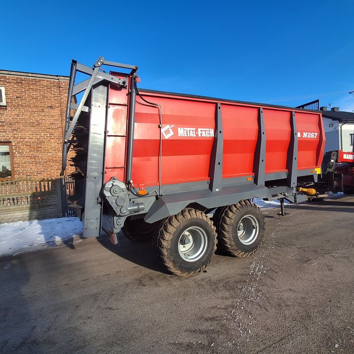 Rozrzutnik obornika metal fach 8t transport gratis