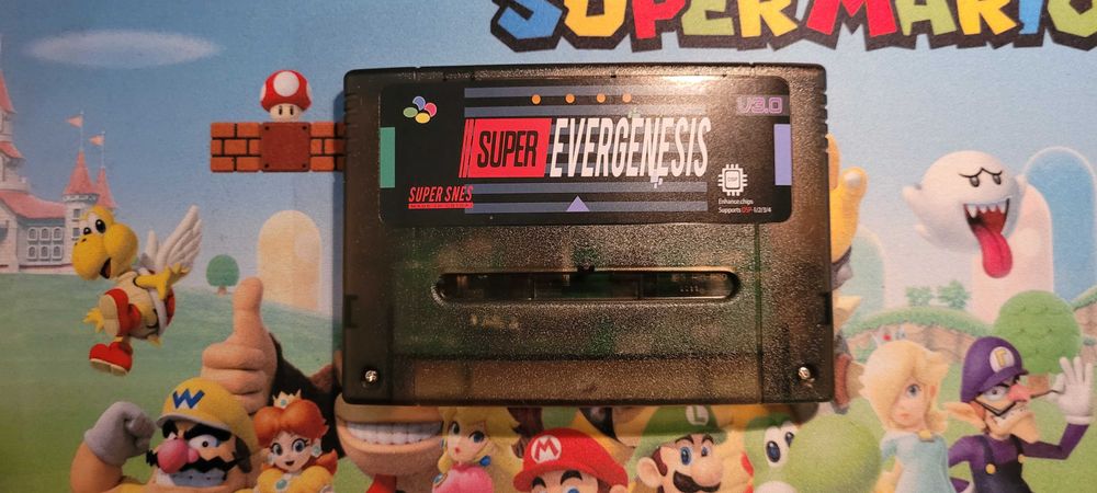Nagrywarka SNES Super Everdrive Evergenesis V3.1 DSP micro SD NOWA