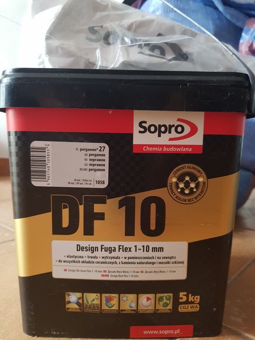 Fuga cementowa Sopro DF10 5+1 kg