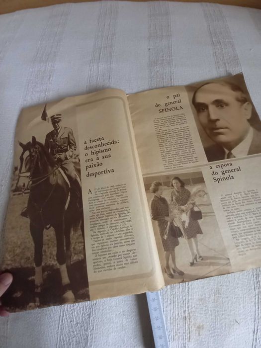 Grande revista de maio de 74 sobre General Spinola