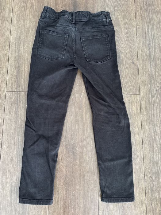 Next spodnie czarne jeans skinny rozm. 146