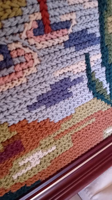 Quadro em ponto de arraiolos