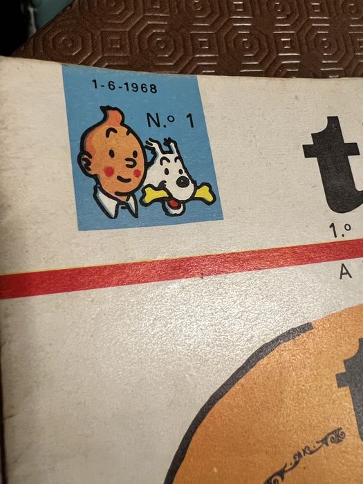 Revista Tintin primeiro e segundo ano