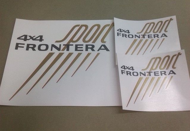 Autocolantes/Decals Opel 4x4 Frontera Sport/Arizona