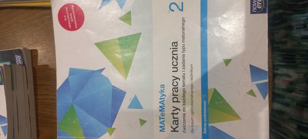 Matematyka 2 Karty pracy ucznia