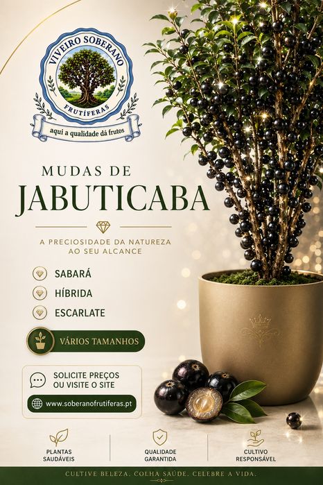 Mudas de Jabuticaba ( vários tamanhos)