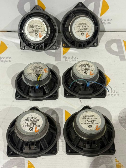 Colunas Som originais bmw série 1 série 3 e81 e82 e87 e88 e90