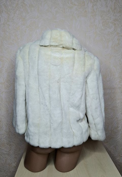 Весільна шубка шампань свадебная шубка меховая  шампань