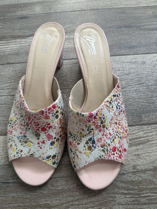 Сабо  шкіряні жіночі р 41 Marco  shoes Польща