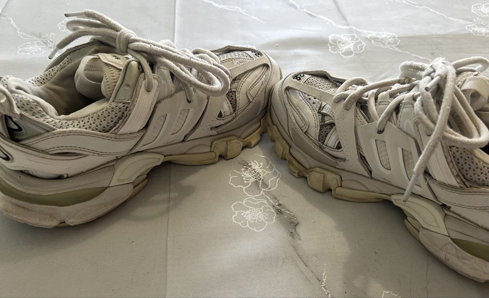 Balenciaga track white