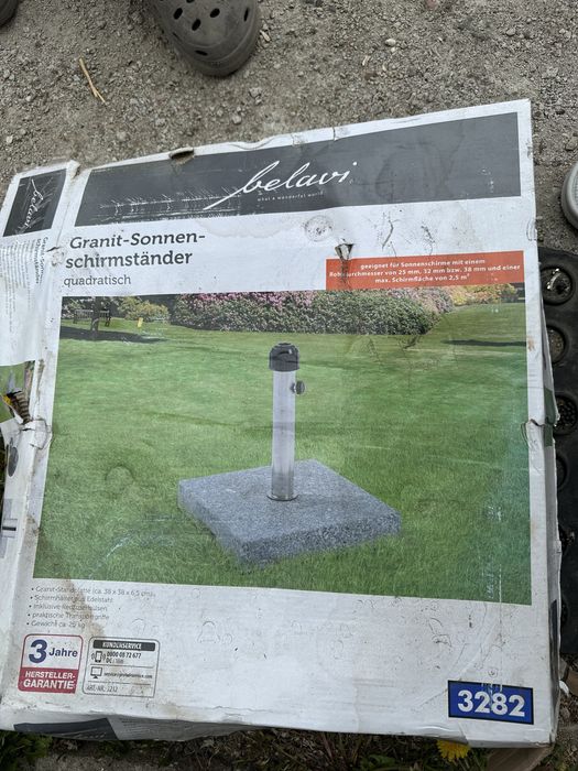 Podstawa z granitu pod parasol