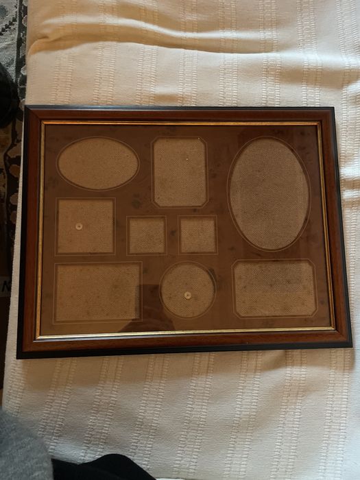 Moldura de fotografias vintage