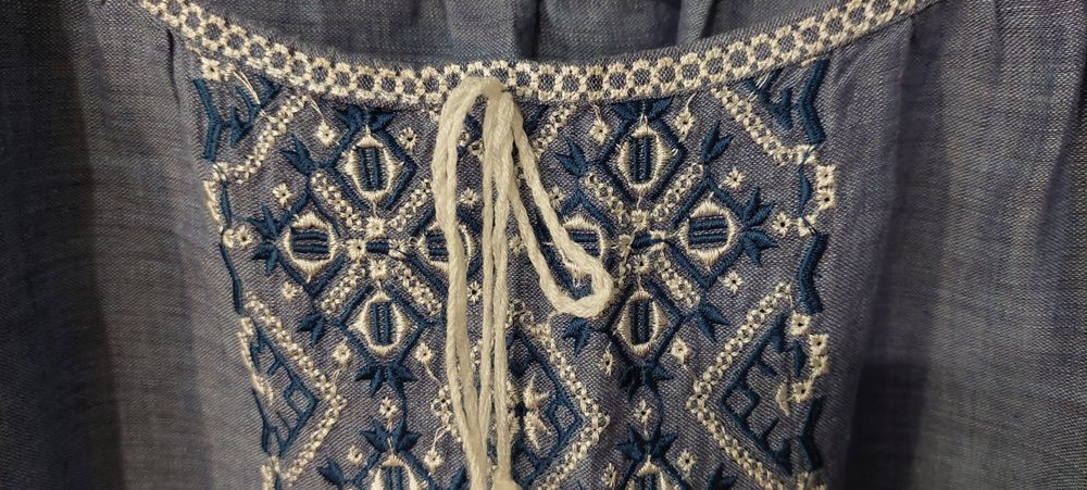 Знижка‼️Вишиванка міді, льон