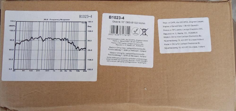 Динамик DBS B 8023-1023 4,8ом