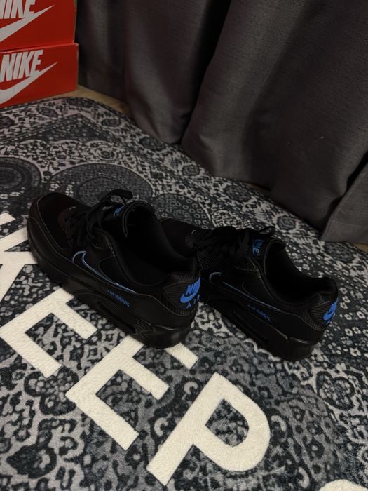 Кроссівки Nike Air Max 90 Оригінал Azure Shadow Black (41-45 розмір)