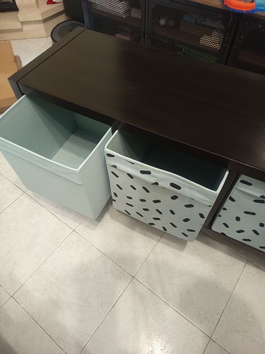 Kallax móvel rack tv